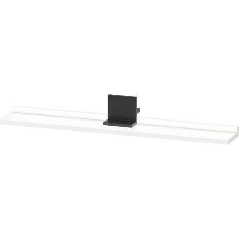 Estante Duravit Sivida, soporte diamante negro mate,