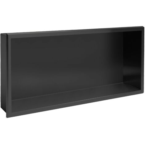 ESTANTE EMPOTRADO 06 30x60x10 NEGRO SKU REA-05605