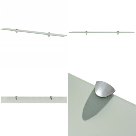 Estante flotante de cristal 100x10 cm 8 mm - Estante flotante - Estante de cristal