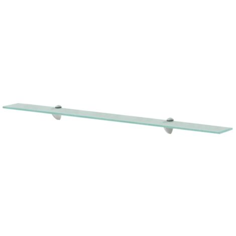 Estante flotante de cristal 100x20 cm 8 mm