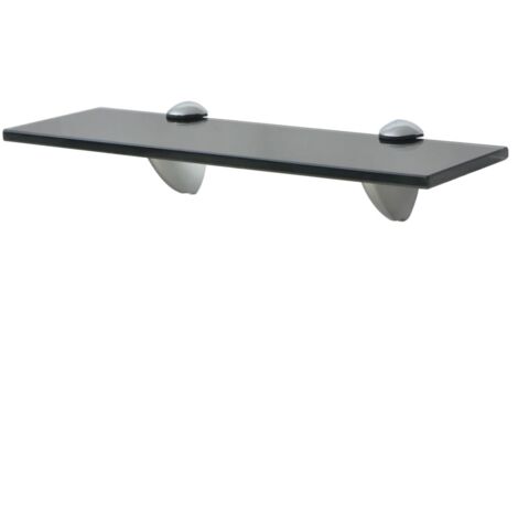 Estante flotante de cristal 30x10 cm 8 mm vidaXL