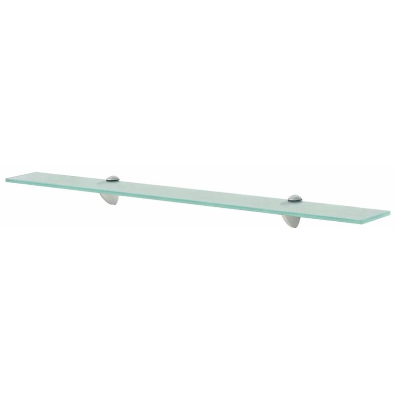 

Estante flotante de cristal 80x10 cm 8 mm