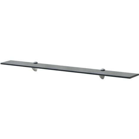 Estante flotante de cristal 90x20 cm 8 mm