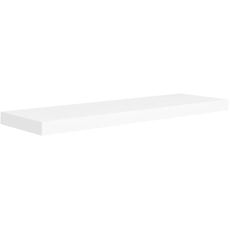 

vidaXL Estante Flotante de Pared MDF Blanco 80x23,5x3,8 cm - Blanco