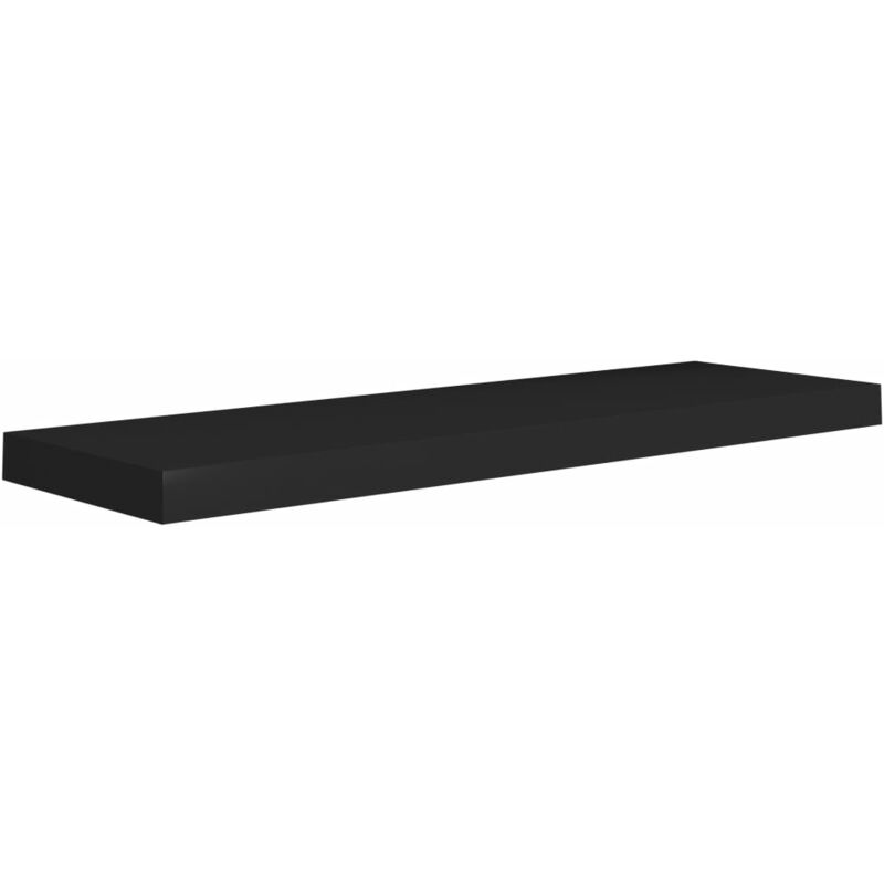 

vidaXL Estante Flotante de Pared MDF Negro 80x23,5x3,8 cm - Negro
