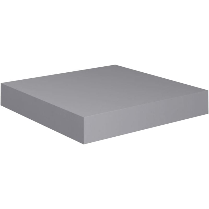 

vidaXL Estante Flotante de Pared MDF 23x23,5x3,8 cm Gris - Gris