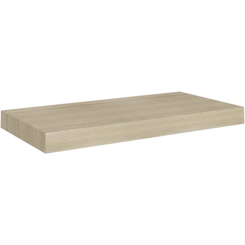 

vidaXL Estante Flotante de Pared MDF Color Roble 50x23x3,8 cm - Marrón