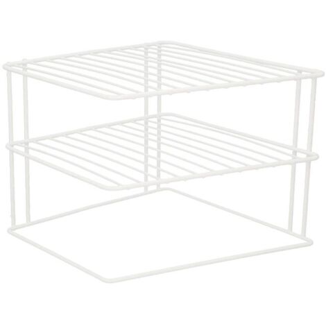 Estante forma de esquina para cocina, 90 grados, 3 niveles