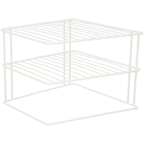 Estante forma de esquina para cocina, 90 grados, 3 niveles