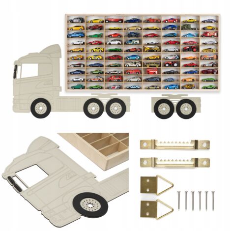 ESTANTE PARA COCHES HOT WHEELS 80 m PARA COCHES PARA NIÑOS CASHMERE