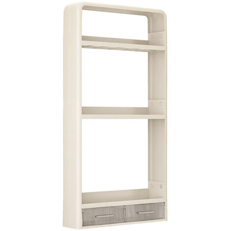 Estante para especias de 3 niveles con ganchos, organizador multifuncional para cocina y despensa.