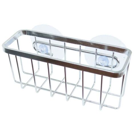 Estante para esponjas absorbente con espinas, soporte para esponjas lavavajillas para fregadero de cocina, ventosas, colgadores para esponjas de fregadero, soporte para esponjas de fregadero doble de 