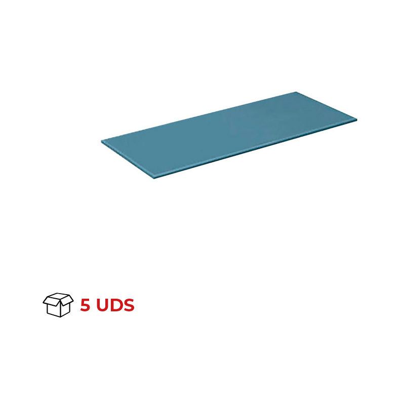 

Estante de Cristal Templado Rectangular | Estilo Decorativo | Fabricado en Cristal | Acabado en Azul | Medidas 775*275*50 mm | Espesor de la Balda: 6