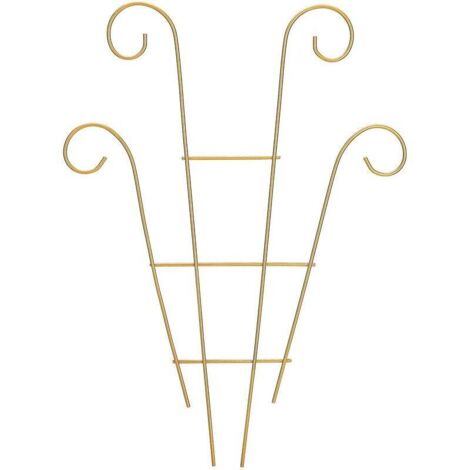 Estante para plantas trepadoras, para flores, verduras, interior y exterior, enrejado en maceta, estructura para el crecimiento de plantas de jardín.