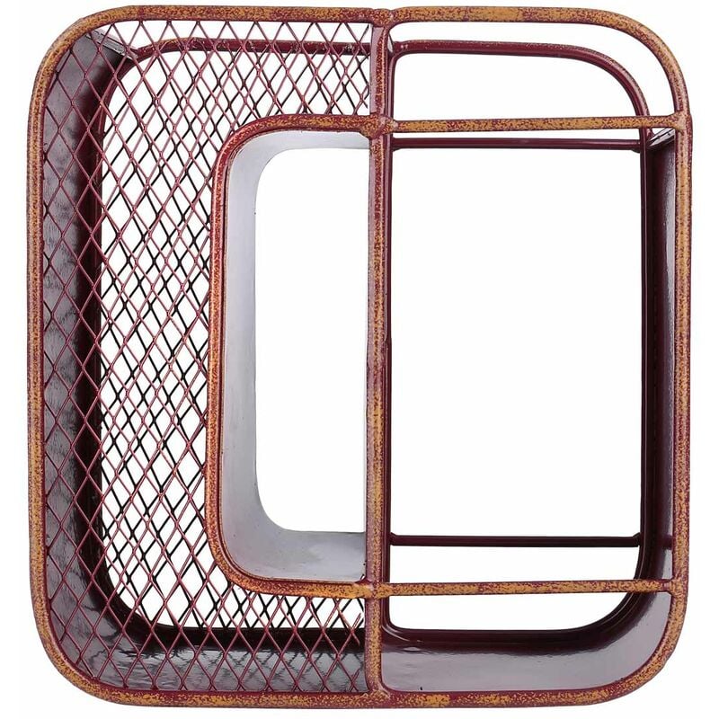 

Estante para vinos Tooarts, Estante decorativo para vino de mesa, Estante para exhibicion y tienda de material de hierro,Vino tinto, O