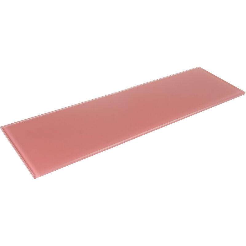

Estante de Cristal Rectangular para Baño | Estilo Decorativo | Fabricado en Cristal | Acabado en Rojo Fresa | Medidas 450*6*120 mm | Espesor de la