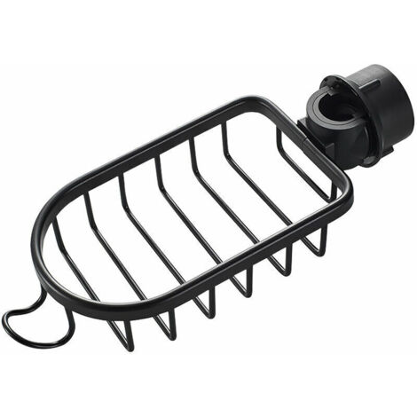 Estante/soporte de ducha de aluminio no perforado - soporte de montaje (1 pieza)