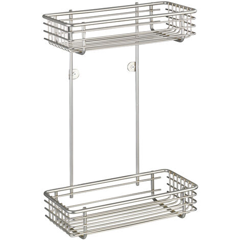 Estante universal baño 2 repisas Milano WENKO