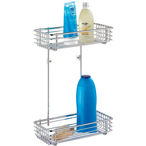 Estante universal baño 2 repisas Milano WENKO