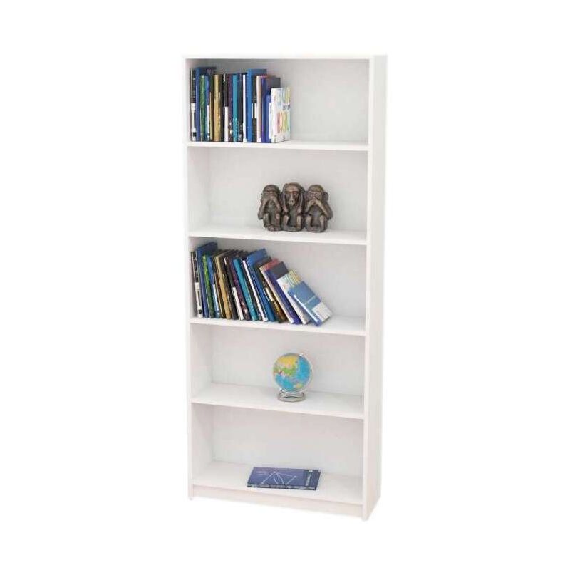 

Estantería alta con baldas varios colores a elegir 180 cm(alto)75 cm(ancho)25 cm(fondo). . Color BLANCO