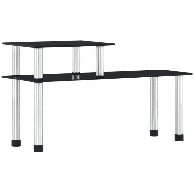 

Estantería de cocina vidrio templado negro 45x16x26 cm - Negro