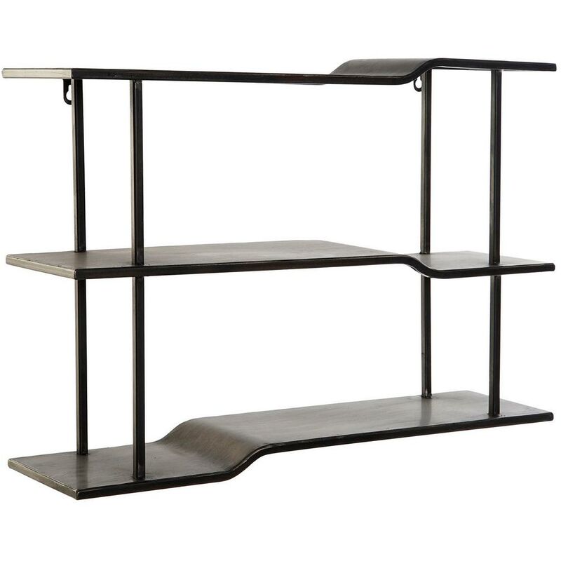 

Estantería dkd home decor negro metal (61.5 x 15 x 42 cm) - Rogal