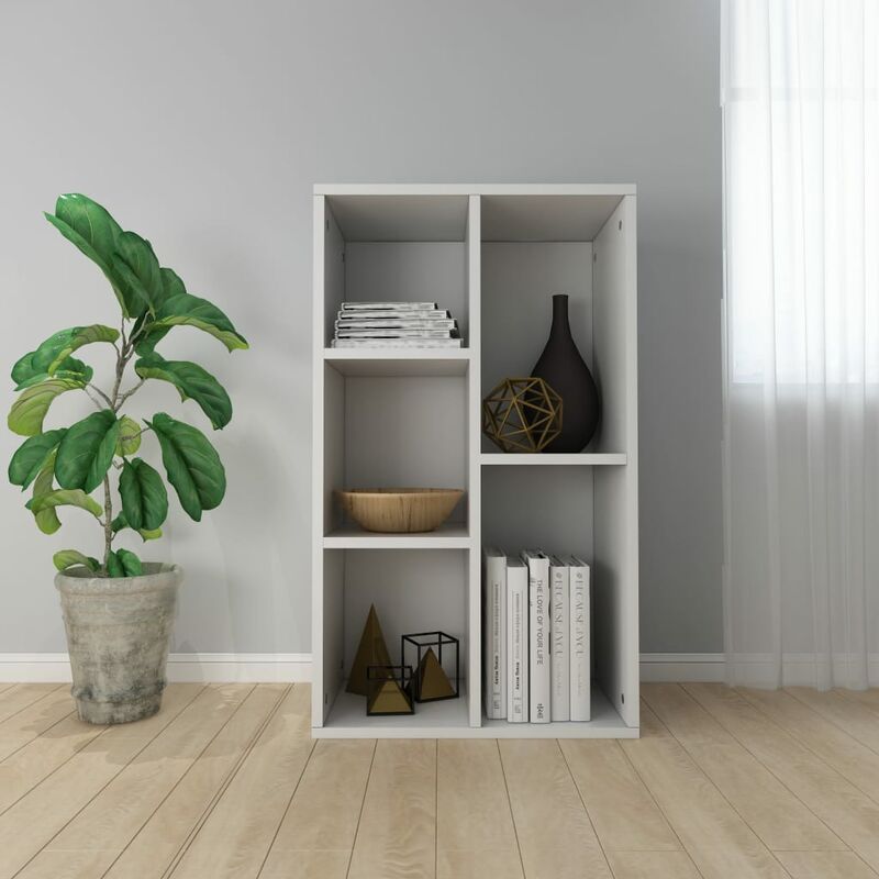 

Estantería/Aparador aglomerado blanco 45x25x80 cm - Blanco