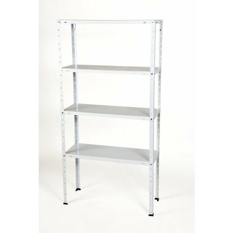ESTANTERIA 4 BALDAS 150X75X30CM BLANCA