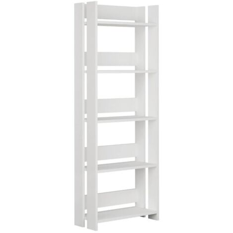 Estanteria 5H 155X57X25 Blanco