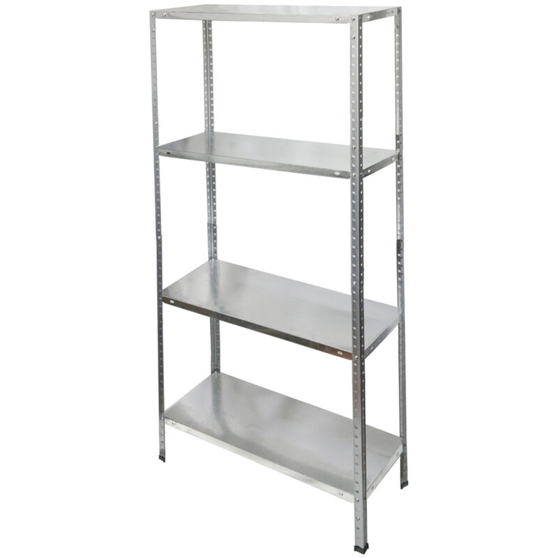 Modulo Estanteria Galvanizado con 4 Baldas 150x75x30 cm. Modulo Estanteria Galvanizado con 4 Baldas 150x75x30 cm.