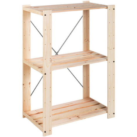 Estanteria alistonada evolution 3 111x76,7x43cm pino macizo astigarraga