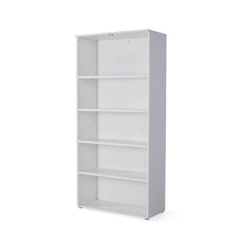

Estantería alta para oficina o estudio dos colores a elegir 208.8 cm(alto)93 cm(ancho)42.5 cm(fondo). Color BLANCO