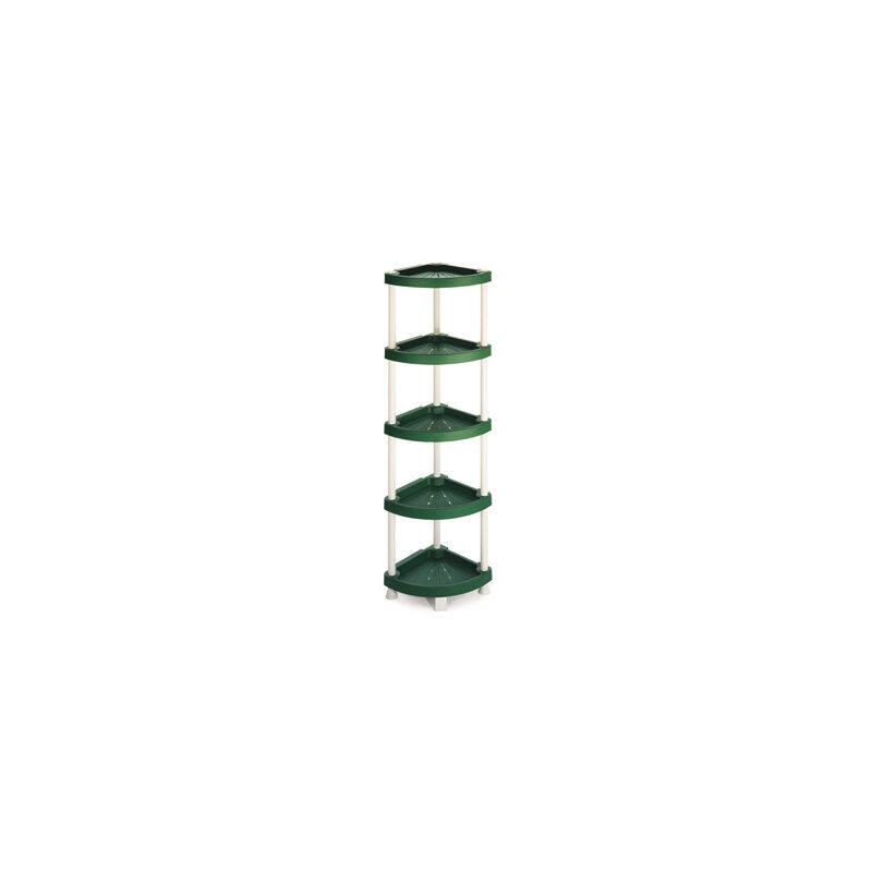 

Estanteria angular plastico 5 estantes 144 X 37,5 X 37,5 CM - Terry