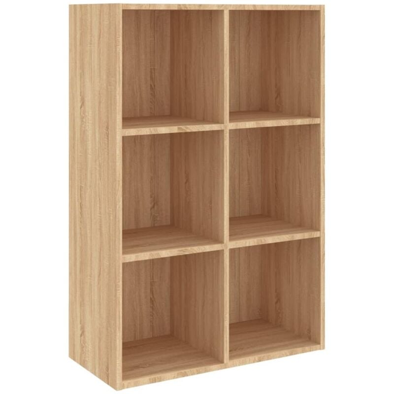 

vidaXL Estantería/Aparador de Aglomerado 66x30x97,8 cm Color Roble Sonoma - Marrón