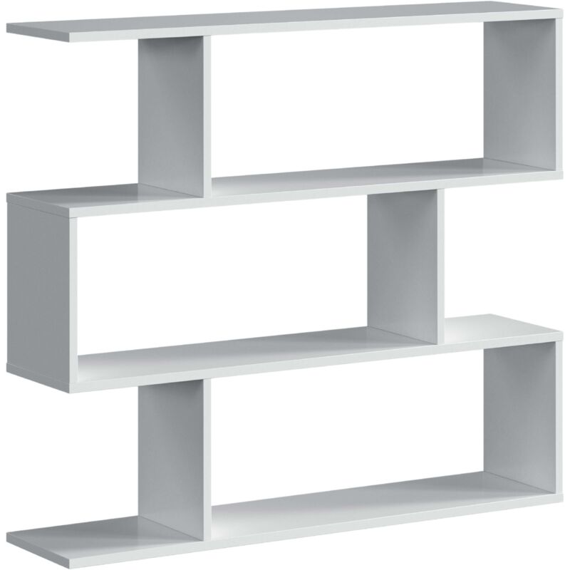 

Estantería baja moderna comedor salón despacho color blanco 110x97x25 cm