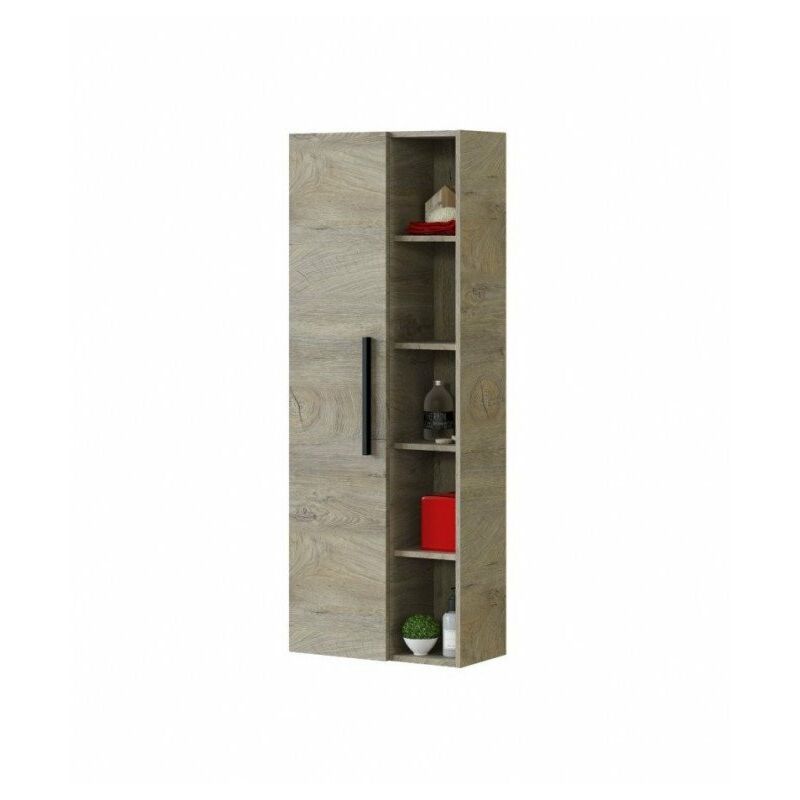 

Estanteria Baño pared columna para baño 135cm x 51cm x 25cm