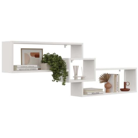 Estantería colgante de pared - N.º 7 aliso