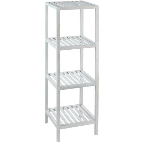 Estantería con 4 pisos Norway blanco natural WENKO