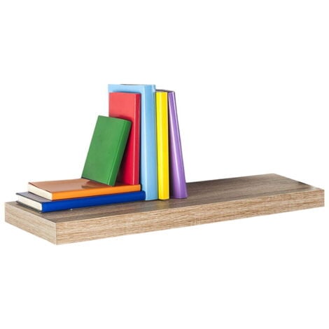 FEPRE Estanteria con fijación invisible 60 x 25 cm roble blanco