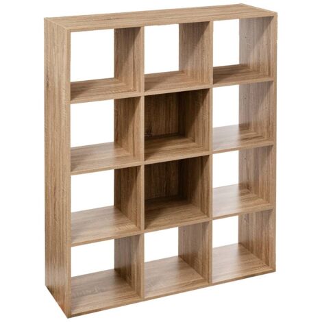 Estantería de 12 unidades mix n modul efecto roble natural - 5five