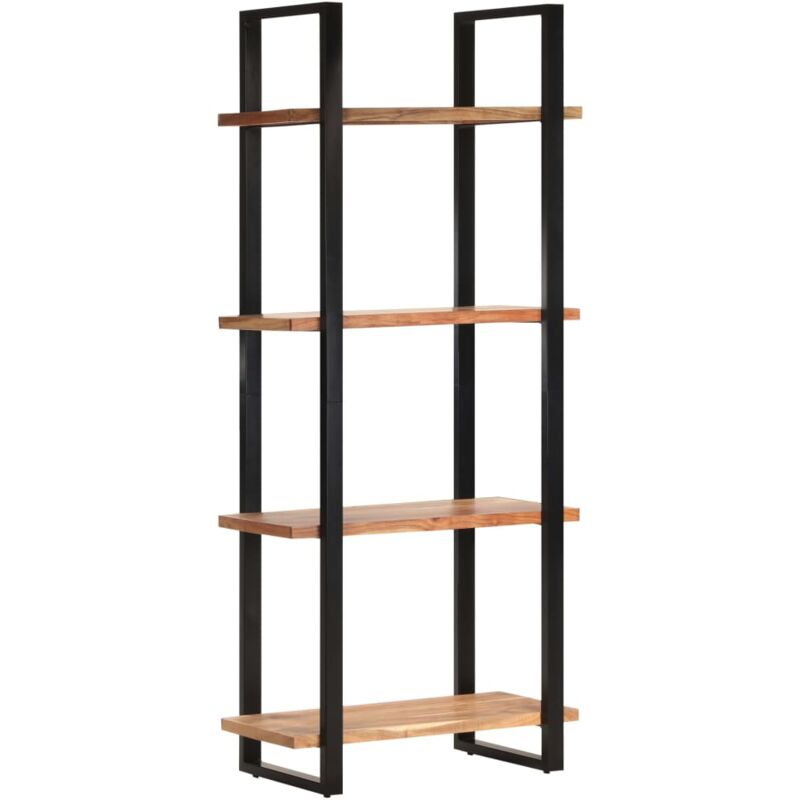 

Estantería de 4 Niveles Madera Maciza de Acacia 80x40x180 cm - Marrón - Vidaxl