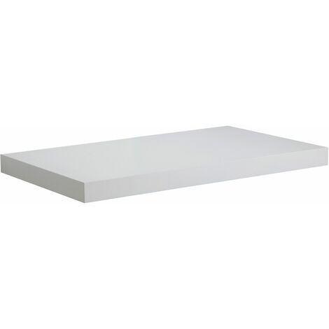 ESTANTERÍA DE 90 CM EN MADERA BLANCA