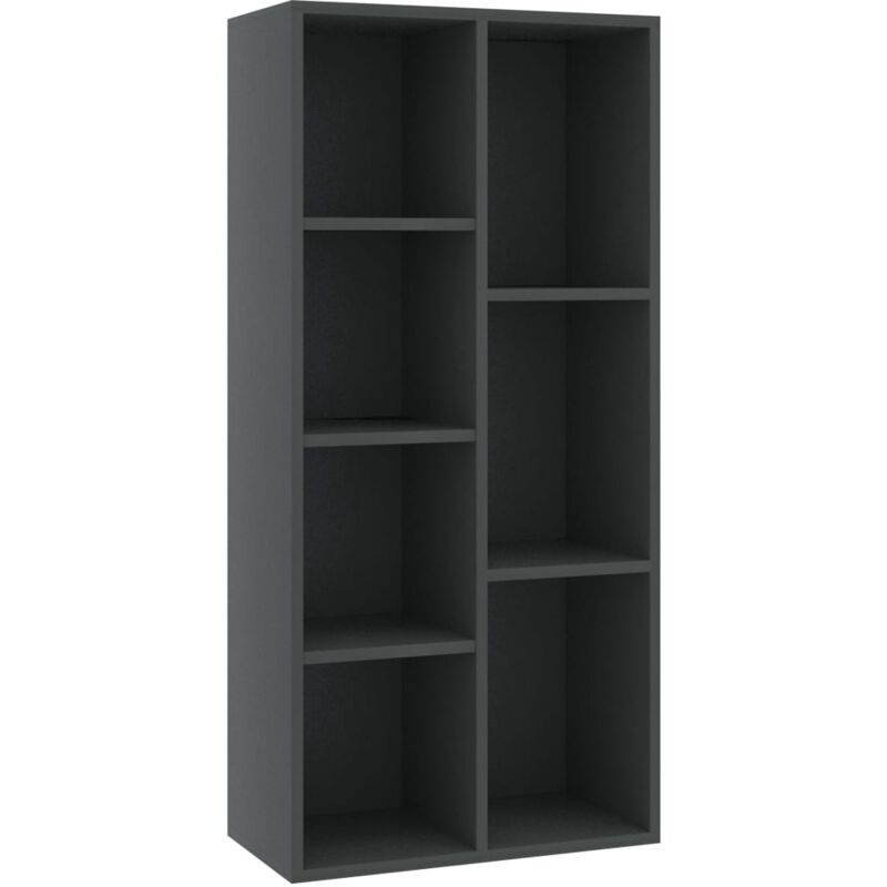 

vidaXL Estantería de Aglomerado 50x25x106 cm Gris - Gris