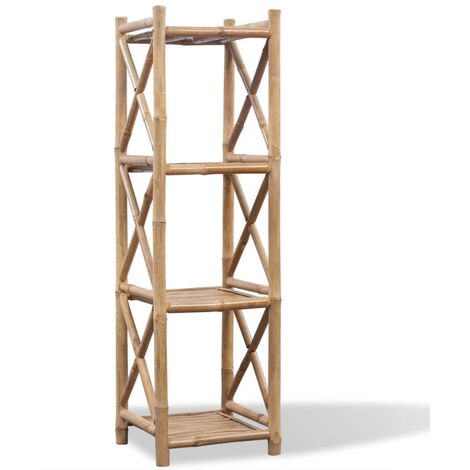 Estantería SALTRUP 6 estantes bambú