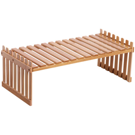 Estantería de bambú para plantas – Soporte para macetas – Requiere montaje – Para balcón, salón, dormitorio, armario