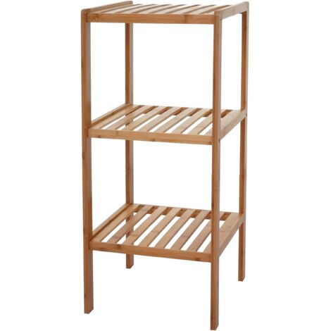 Estantería de baño de bambú 3 niveles SDB04022