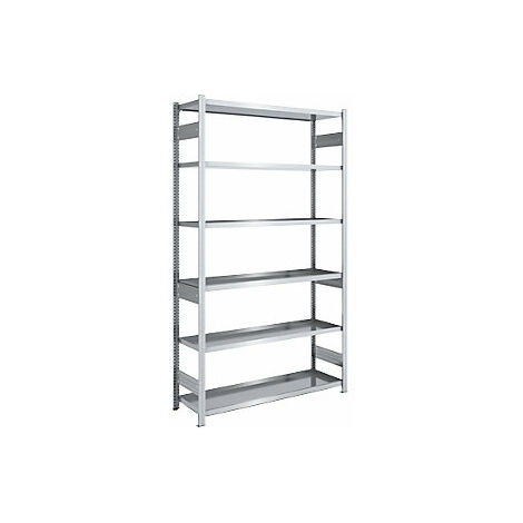 Estantería de cubeta  altura de estantería 2500 mm  anchura de