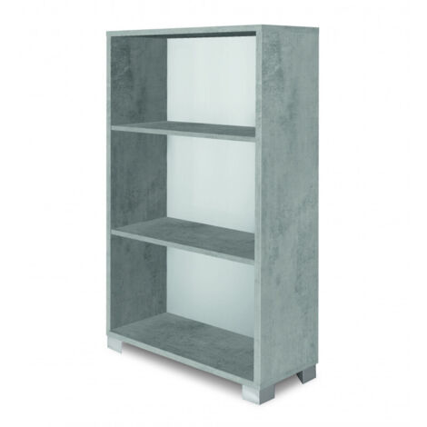 Estantería de Día 70L x 29P x h118 – Acabado Cemento – Sarmog