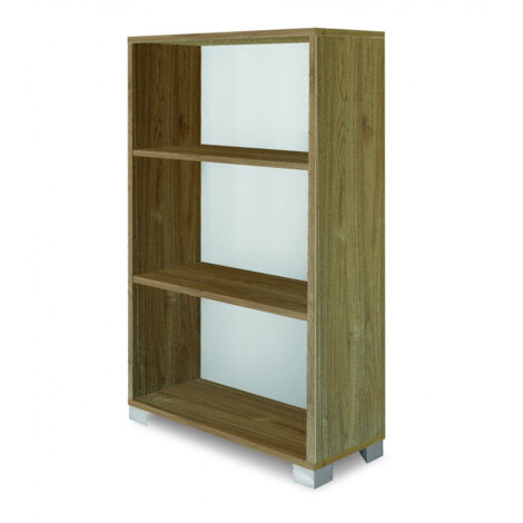 Estantería de día 70L x 29P x h118 – Acabado en madera nogal – Sarmog