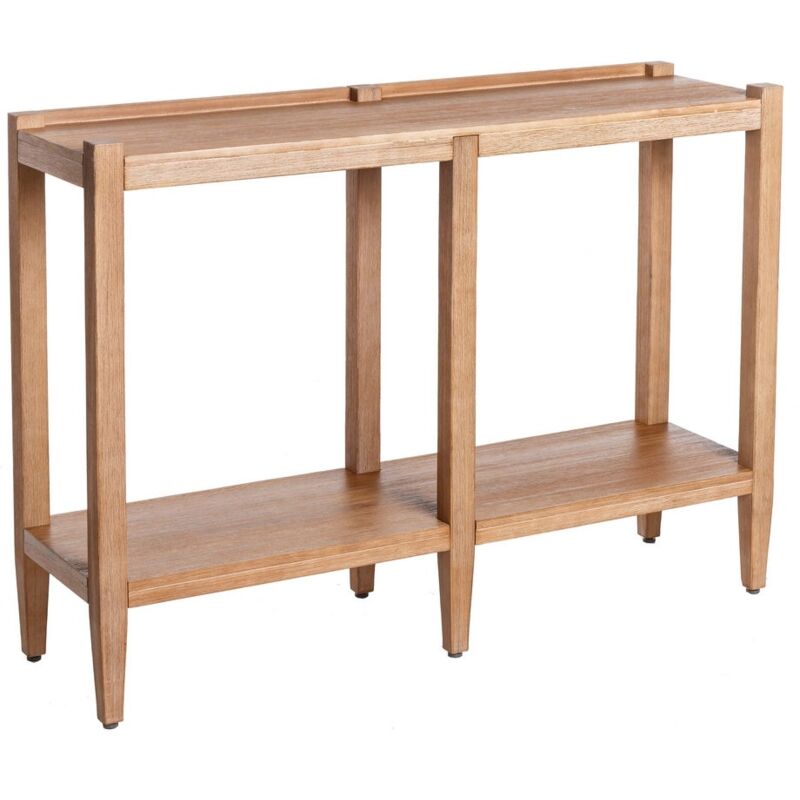 

Estantería de jardín aparador de madera de acacia marrón de120x35x80 cm